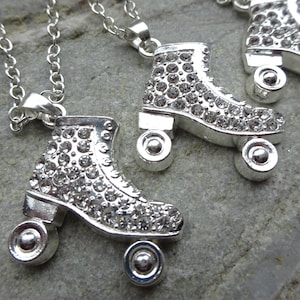 Rollkunstlaufschuh Kette | Geschenk für Rollschuh-Fans | Schmuck für Rollschuhläufer | Rollschuhlaufen Accessoire | Geschenkidee