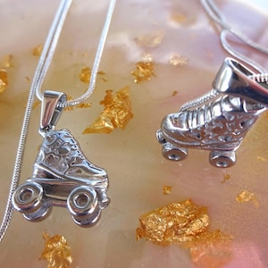 Rollkunstlaufschuh Kette | Geschenk für Rollschuh-Fans | Schmuck für Rollschuhläufer | Rollschuhlaufen Accessoire | Geschenkidee