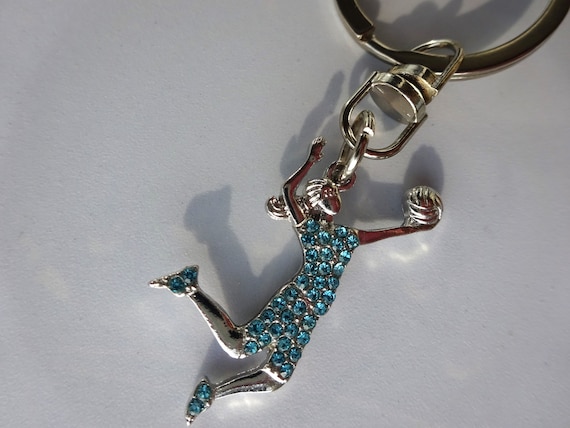 Crystal Volleyball Keychain Crystal Volleyball Keychain