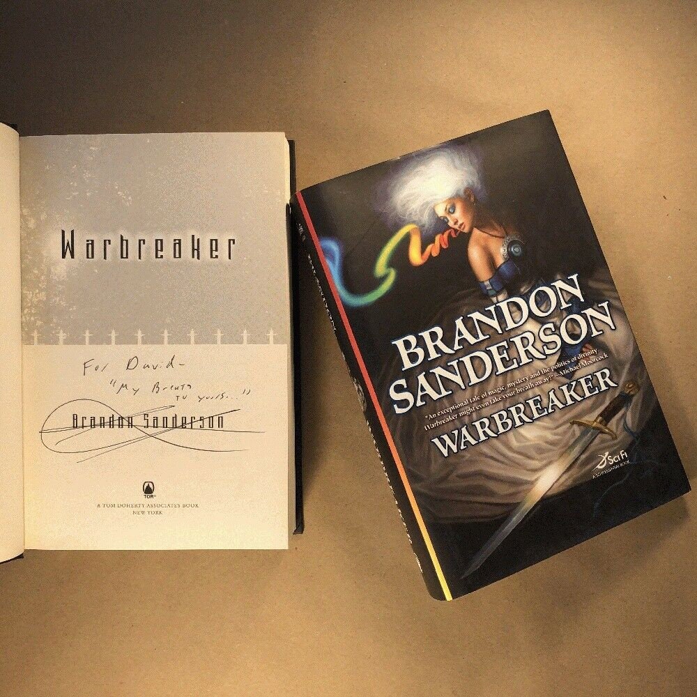 Warbreaker: Sanderson, Brandon: 9780765360038: : Books