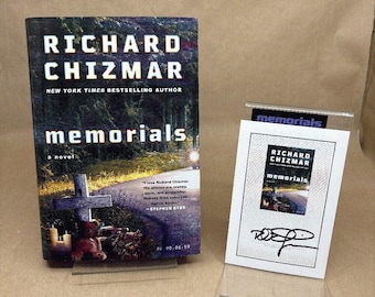 Memorials by Richard Chizmar (Signed Bookplate, First Edition, Hardcover)