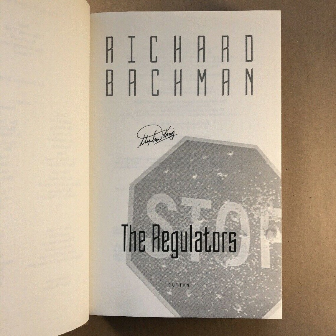 richard bachman the regulators richard bachman the regulators