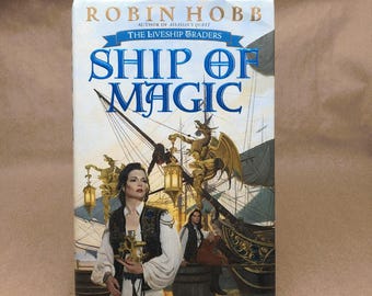 Statek magii Robin Hobb (pierwsze wydanie/pierwszy druk, twarda oprawa w obwolucie)