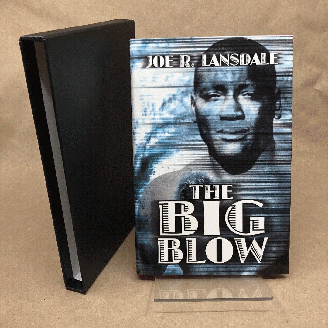 The Big Blow by Joe R. Lansdale signed Limited First Etsy