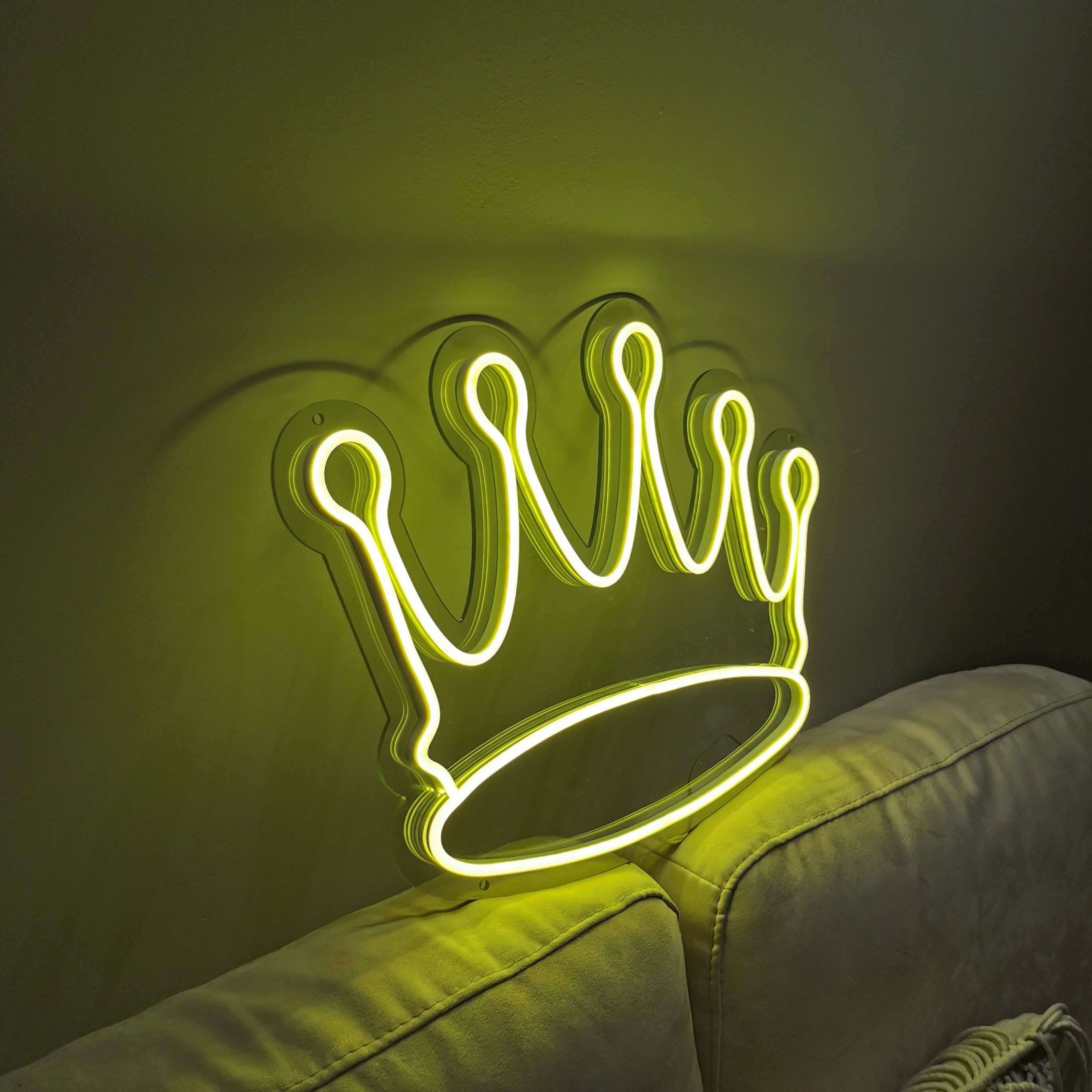 Crown Neon Sign Wedding Custom Neon Sign Flex Led Neon Light | Etsy