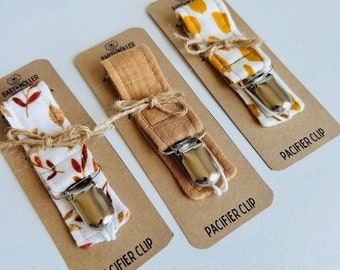 Leichte Schnulli Clip Stoff Baby Schnullerkette Baby Mädchen Stoff Schnullerkette Baby Shower Geschenk Neugeborenen Standesamt Geschenk