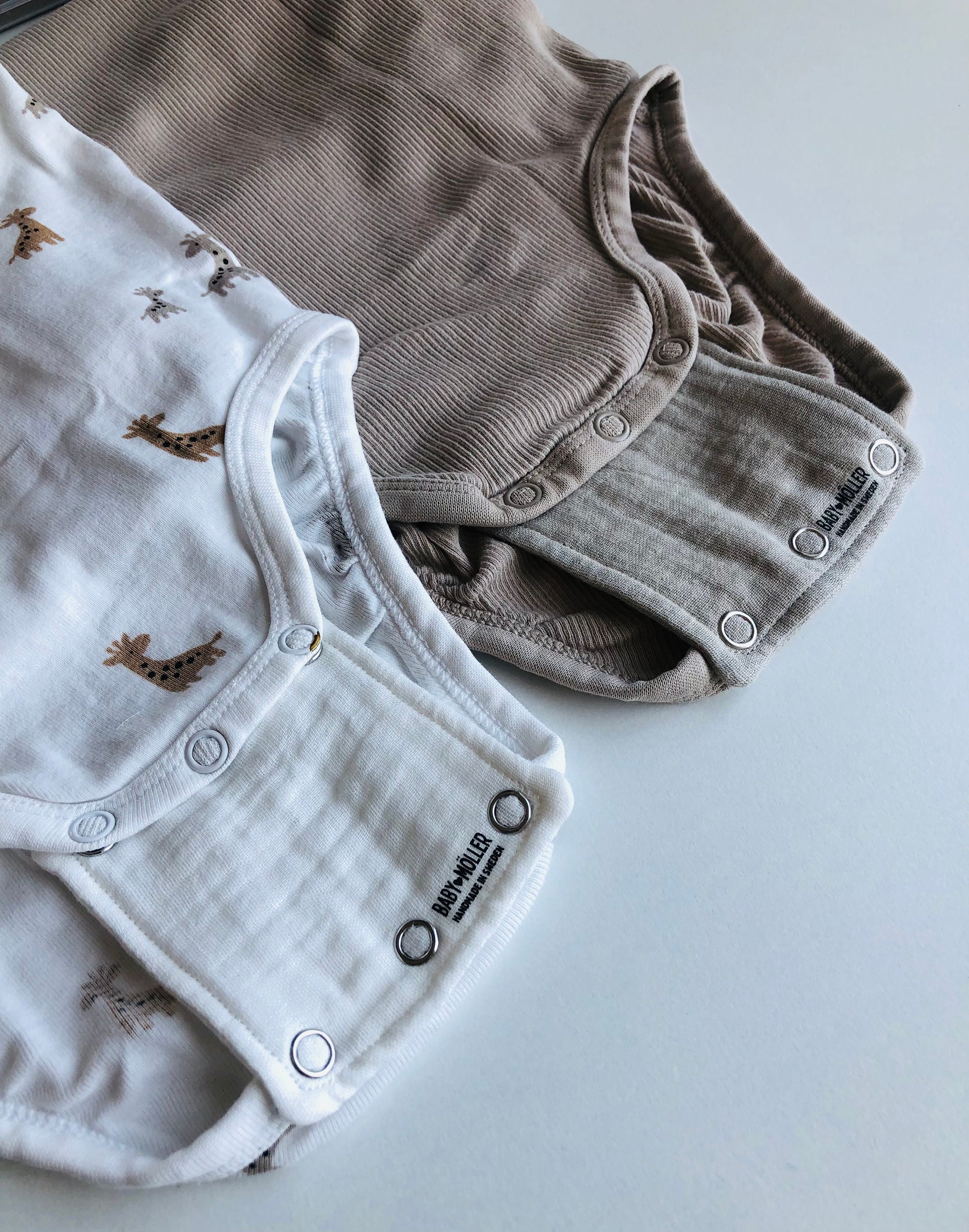 Baby Body Suit Extender 3 Pcs Different Size Snap- in Body Suit ...