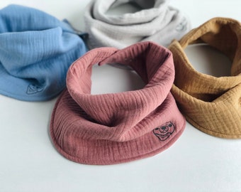 Scaldacollo in cotone per bambini Sciarpa per collo per bambini Scaldacollo per bambini in stile scandinavo Bandana per collo per bambini Attrezzatura invernale per bambini Scaldacollo per bambini in cotone