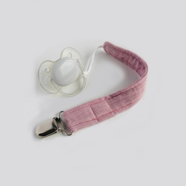 Fabric Pacifier Clip Etsy