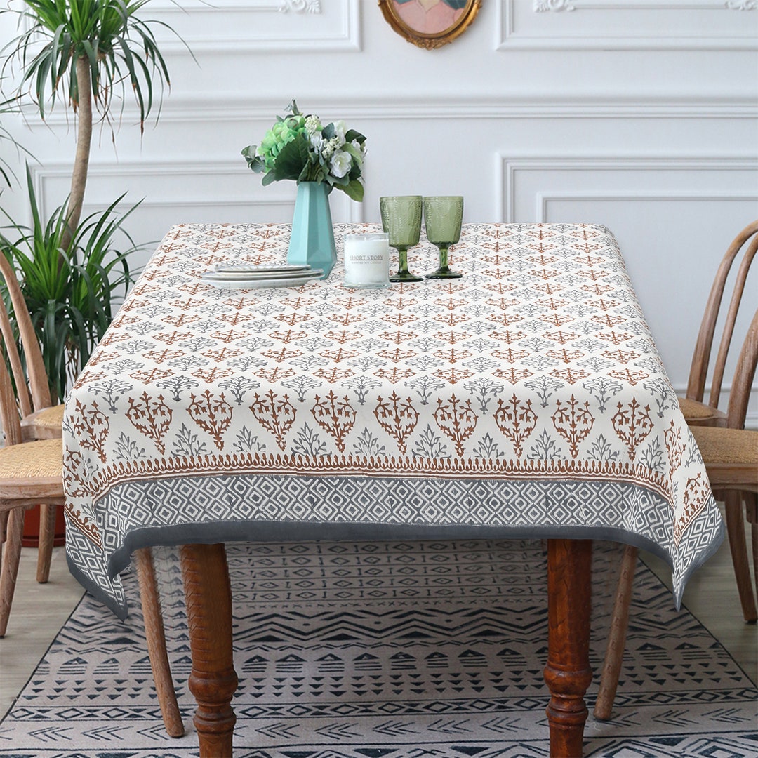 Square Cotton Table Cover Table Cloths Square Table Cover Yoga Sheet