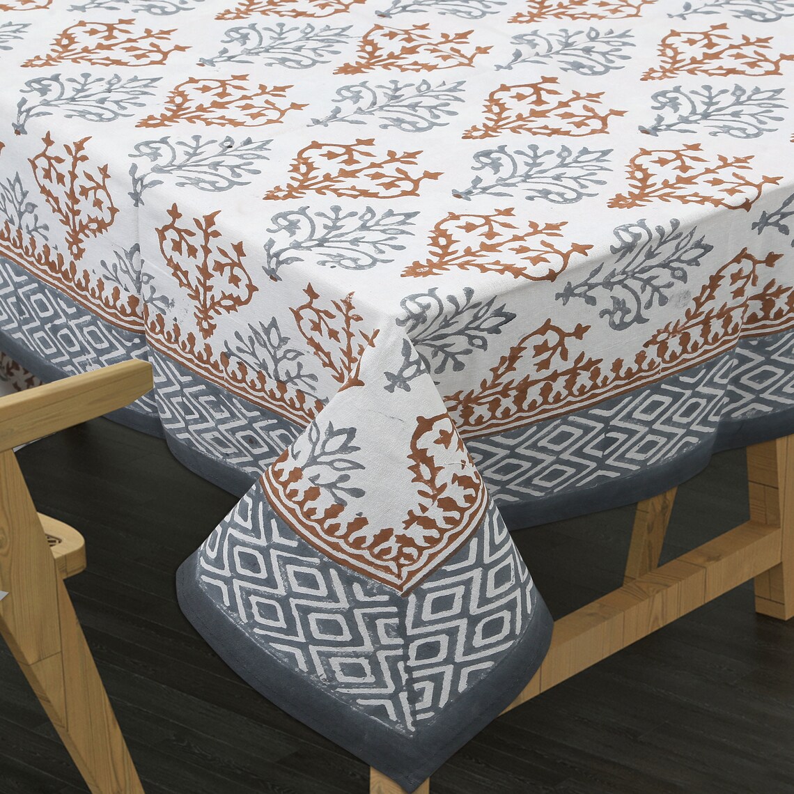 Square Cotton Table Cover Table Cloths Square Table Cover Yoga Etsy