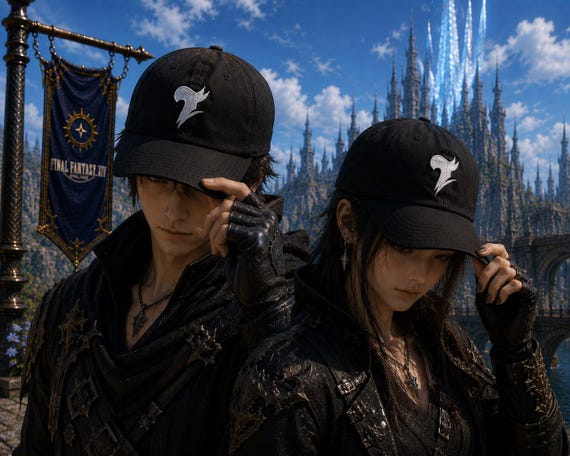 Final Fantasy XIV - Calfskin Riders Cap - Chocobo Cap