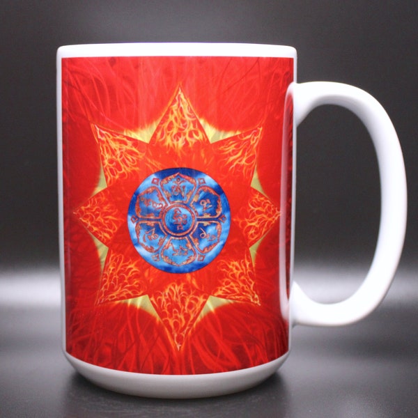 Fire Mandala© Mug