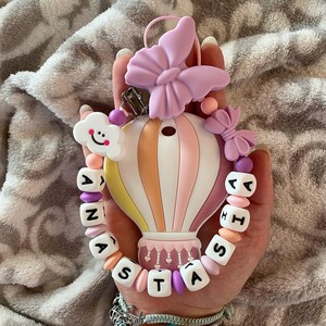 Personalized pacifier chain