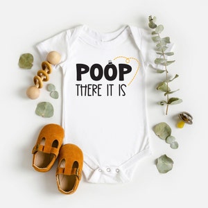 Funny Baby Bodysuit, Baby Shower Gift,  Funny Baby Onsies, Funny Poop Bodysuit, Music Baby Shirt, Funny Baby Clothes, Funny Baby Shower Gift