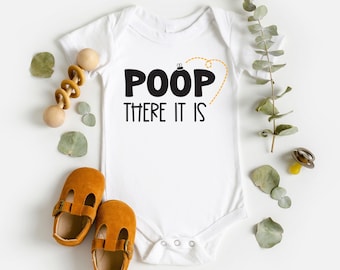 Funny Baby Bodysuit, Baby Shower Gift,  Funny Baby Onsies, Funny Poop Bodysuit, Music Baby Shirt, Funny Baby Clothes, Funny Baby Shower Gift