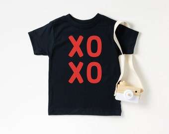 Kids Valentines Day shirt , Xoxo Toddler Tee, Children Valentines Clothes, Unisex Top for kids, Valentines Day Tshirt Gift For Child