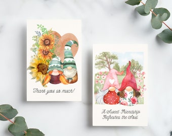 Gnome Thank You Cards | Gnome Thank You