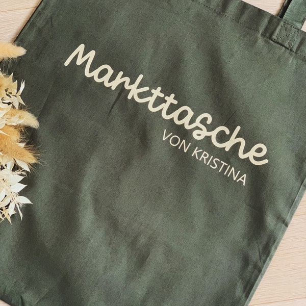 Markttasche personalisierbar geschenkidee Weihnachten