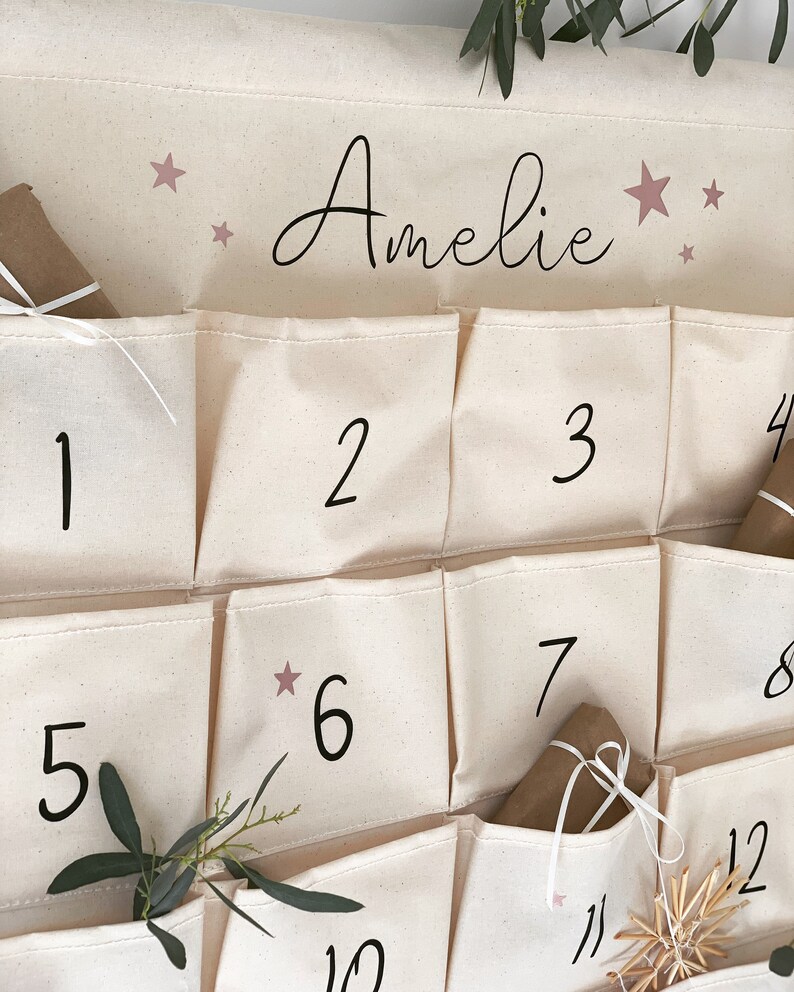 Adventskalender zum Befüllen Personalisiert Bild 3