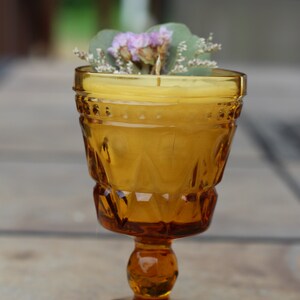 Mini Mustard Yellow Candle