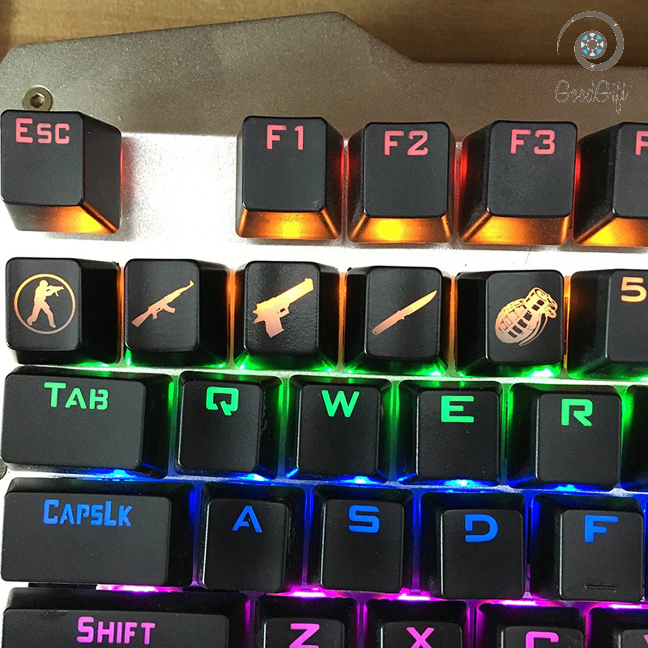 Diy Cs Go Gaming keycaps set Key Button CSGO key caps game Etsy