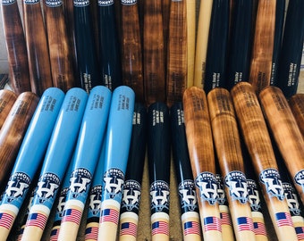Custom Made - Ultra Harmony Ink-Dot Maple Bat (Any barrel color and handle color)