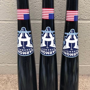 Jet Black - Personalisierte Fungo Fledermaus