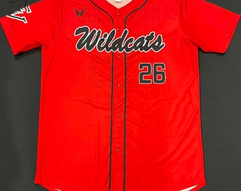 Sublimated Custom Team Jerseys - Button Up