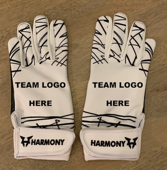 Football Gloves Custom Harmony Sticky Palm Ultra Football Gloves 