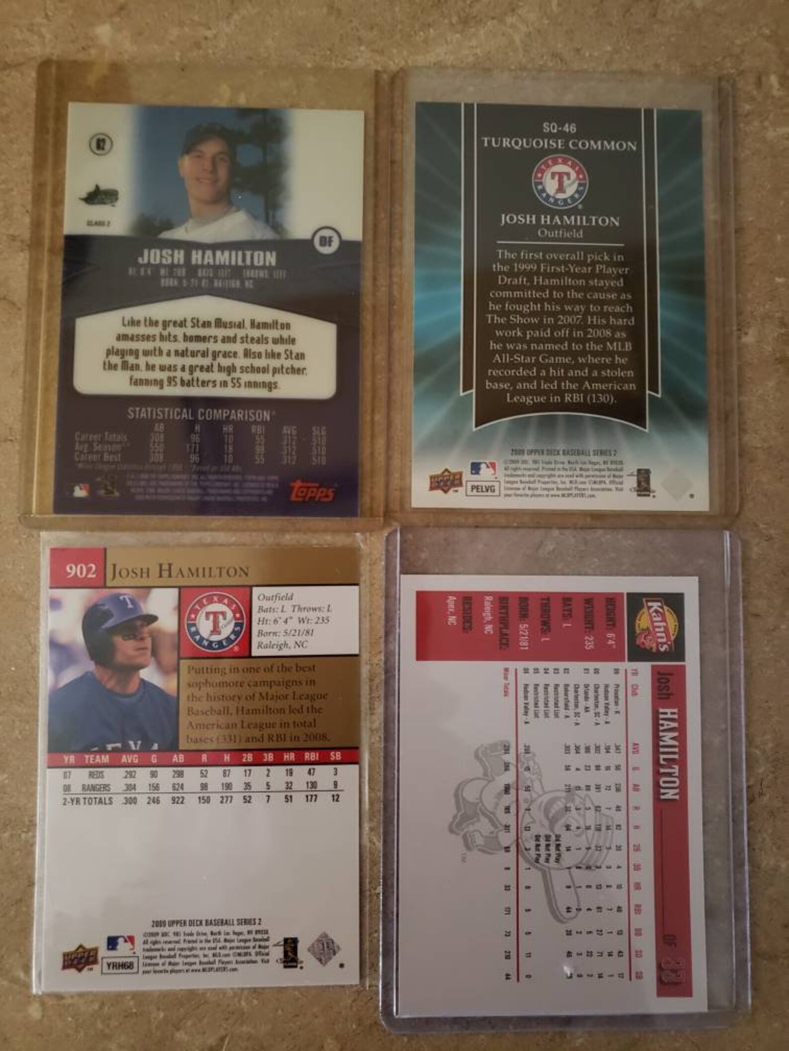 Josh Hamilton 1999 Topps Rookie Card Plus More Etsy
