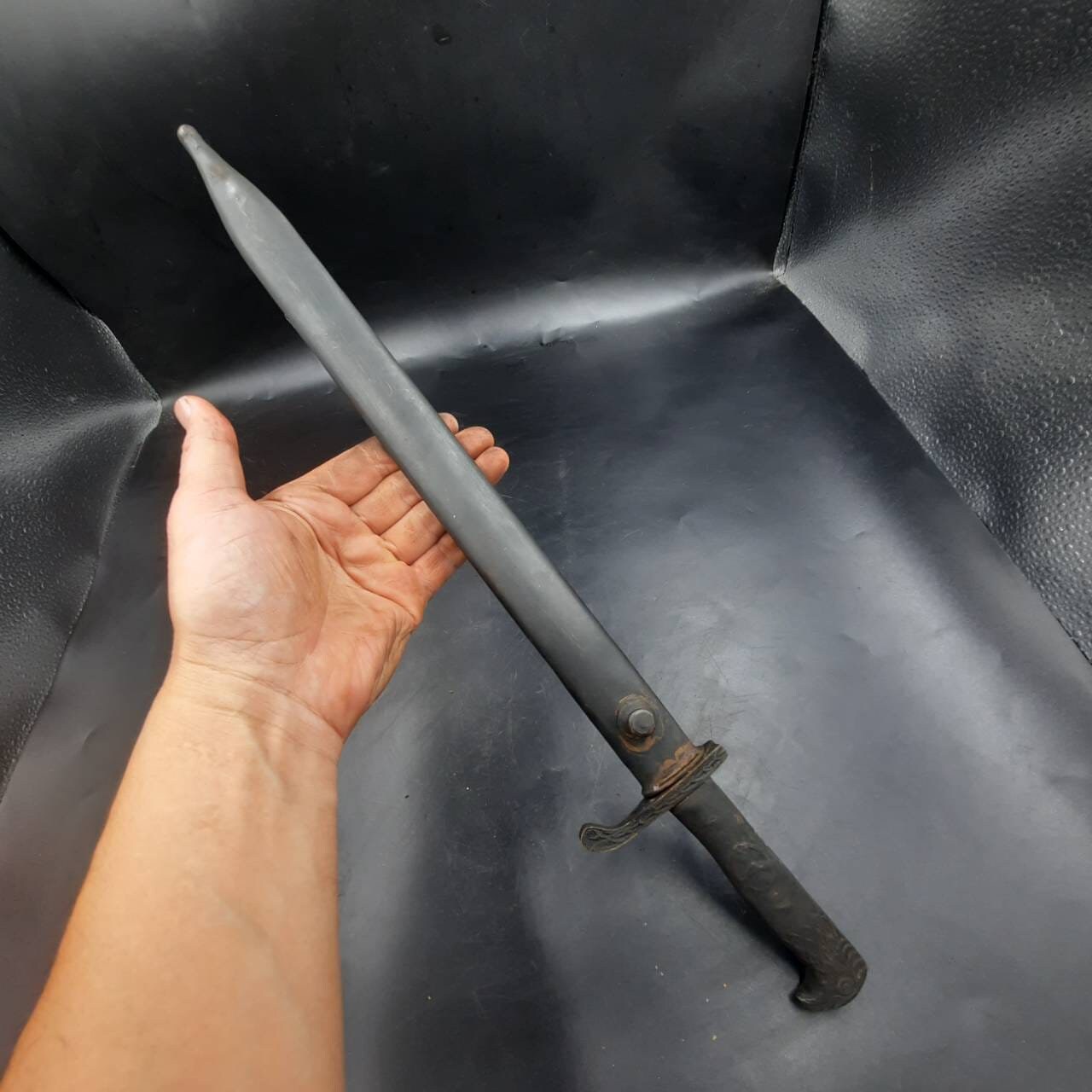 Extremely Rare Antique Ancient Roman Wonderful Old Bronze Excellent Sword with Cover