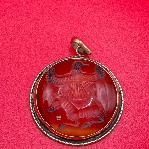 Spectacular Roman Old Natural Agate intaglio seal… - image 5