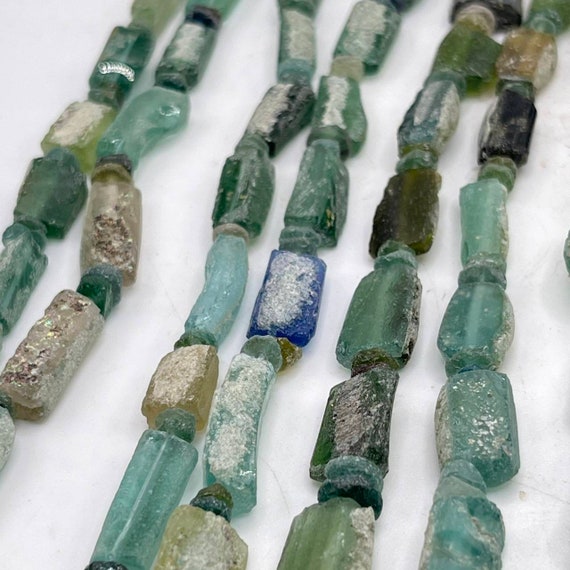 SALE lot 10 Antique Roman Glass Rare Beads Strand… - image 4