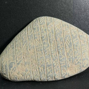 Ancient Near Eastern Tablet with Early Writing (1000 BC)