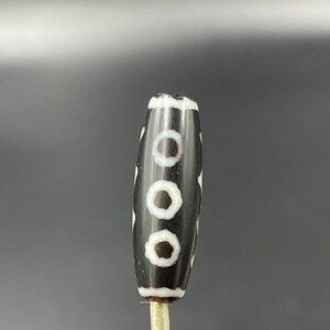 Powerful Old Antique Tibetan Dzi Bead With Ancient 5 Eyes Powerful Ancient Dzi Bead Collectable Bead
