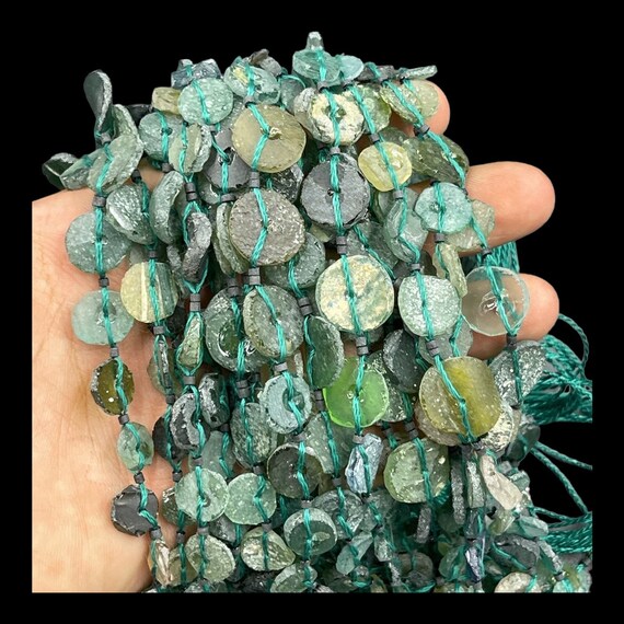 SALE lot 20 Strands Ancient Roman Glass Rare Bead… - image 6