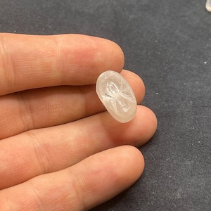 Beautiful Roman crystal stone intaglio Ancient Seal stamp old bead with impression