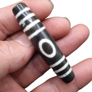 Amazing Ancient Old Tibetan Himalayan Agate Rare Eye Rare Unique Amulet Dzi Bead