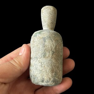 Wonderful Antique Ancient Old Iridescent Roman Glass Unique Rare Antique Bottle
