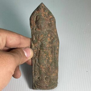 Extreme Rare Ancient Ghandhra bronse Buddha Depicting tile