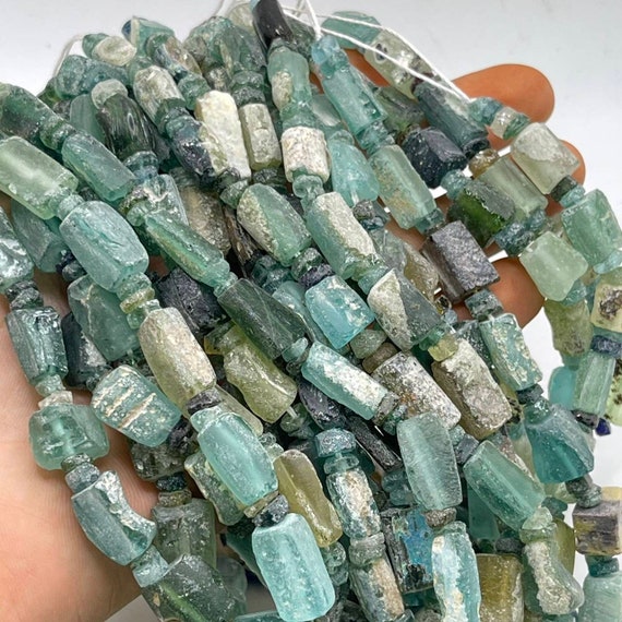 SALE lot 10 Antique Roman Glass Rare Beads Strand… - image 3
