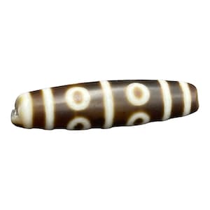 Eyed Antique Agate Bead Tibetan Himalayan Dzi bead Amulet