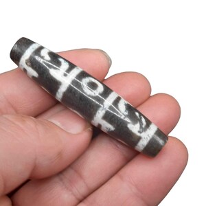 Excellent Ancient Old Tibetan Himalayan Agate Stone Rare Eye Unique Amulet Dzi Bead