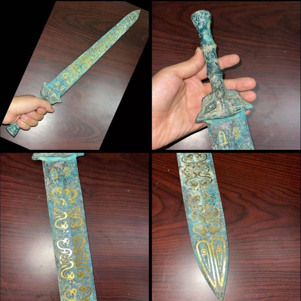 FREE shipping Worldwide Rare Unique Ancient Old Roman Combat Big Sword FREE Shipping Worldwide