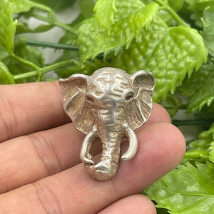Beautiful Antique Near Eastern Old Bronze Unique Elephant Ring