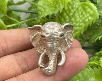 Beautiful Antique Near Eastern Old Bronze Unique Elephant Ring