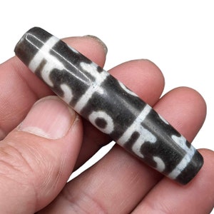 Ancient Old Tibetan Himalayan Agate Stone Rare Eye Unique Amulet Dzi Bead