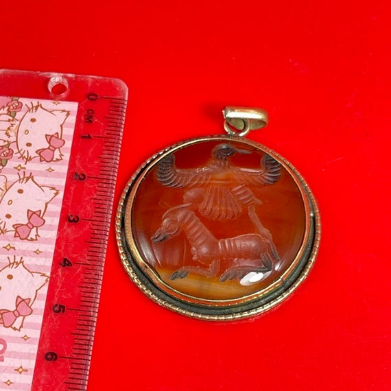 Spectacular Roman Old Natural Agate intaglio seal… - image 6
