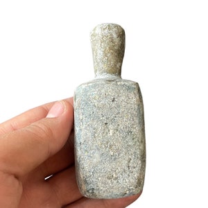 Spectacular Ancient Old Iridescent Roman Glass Unique Rare Antique Bottle
